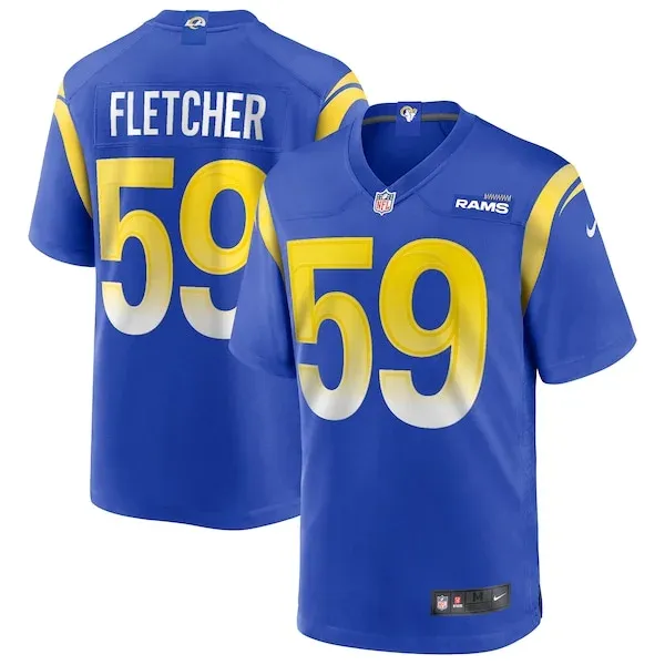 Los Angeles Rams Game Football Jersey - Royal L | team apparel
