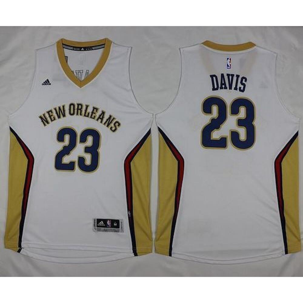 Professional Grade Men's Pelicans #23 Anthony White Basketball Jersey