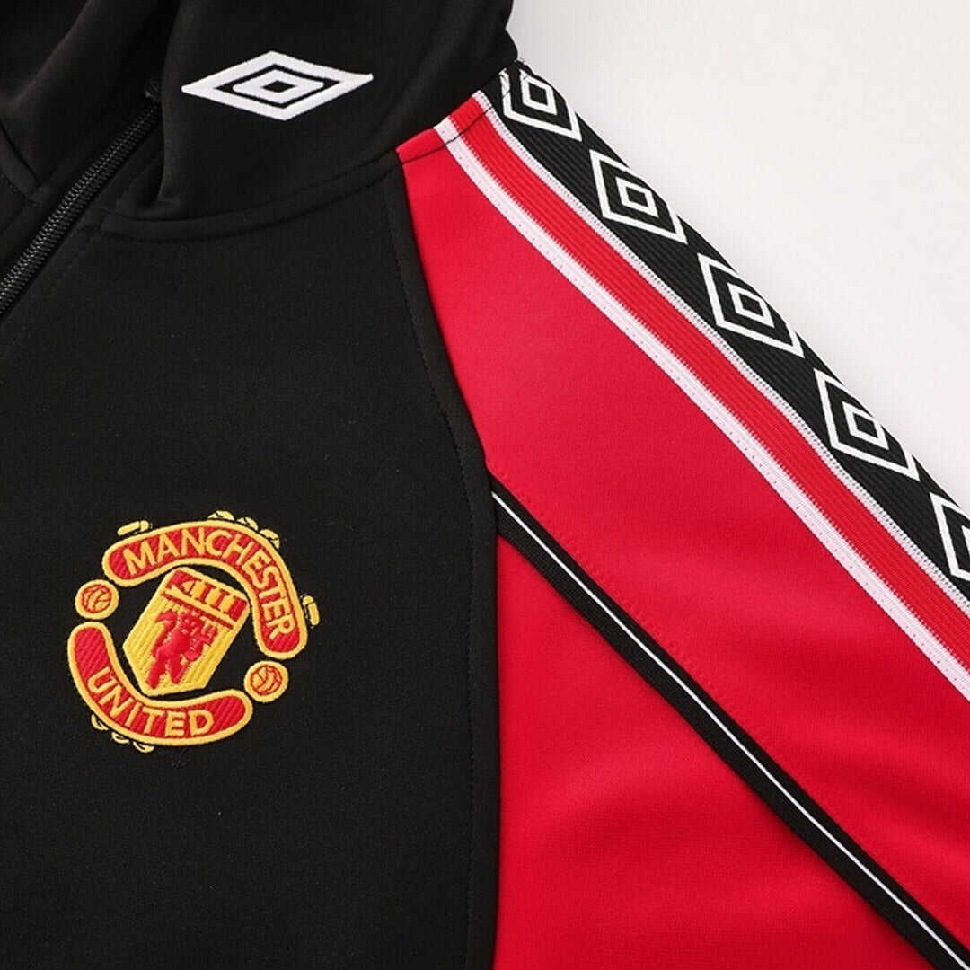 Manchester United Track Jacket 2025/26 - Red&Black