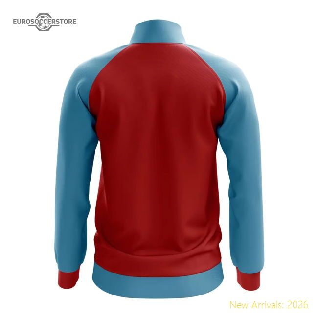 Mongolia Concept Football Track Jacket (red) - Affordable