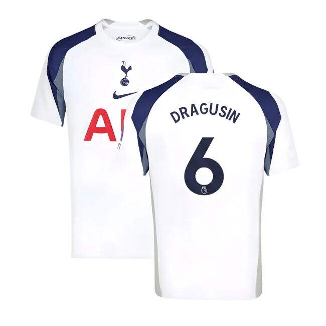Pro Series Spurs Tottenham Hotspur Home Shirt Dragusin #6 2025-202...