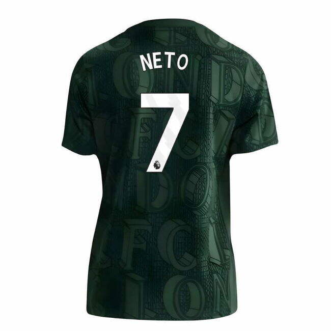 Top Tier Chelsea Chelsea Pre Match Shirt Green Kids Neto #7 Modern...