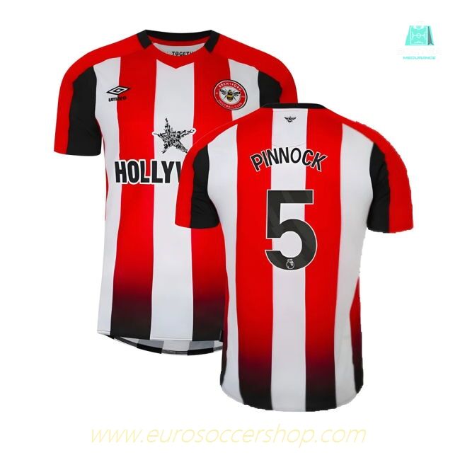 2023-2024 Brentford Home Shirt (Pinnock 5)