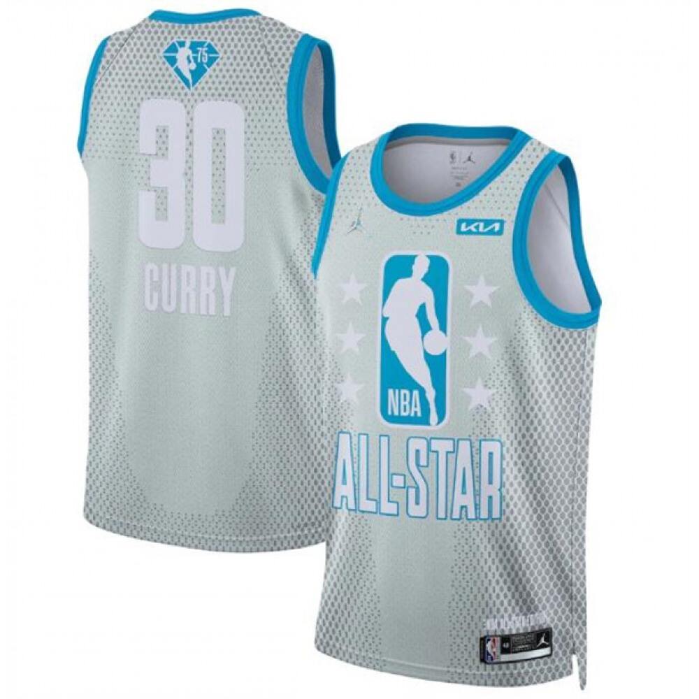 Limited Edition Stephen Curry30 Jersey Gray - - Basketball Fan Gear