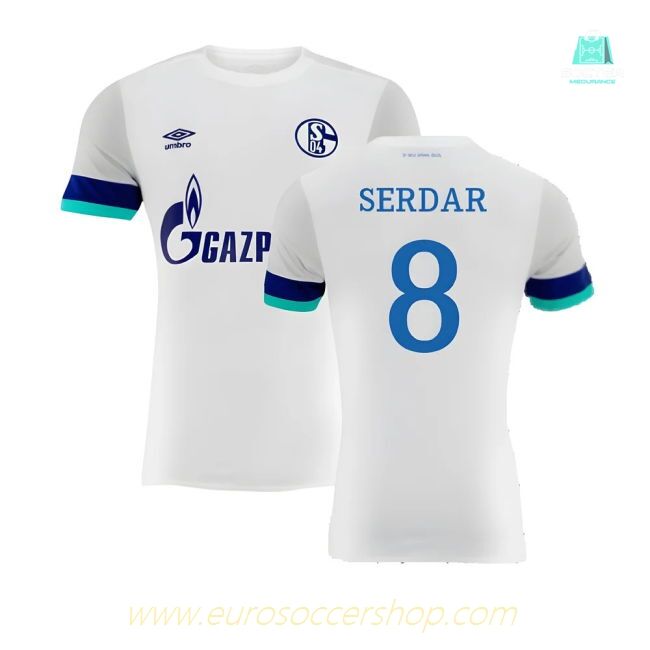 Schalke 2019-20 Away Shirt ((Mint) L) (SERDAR 8)