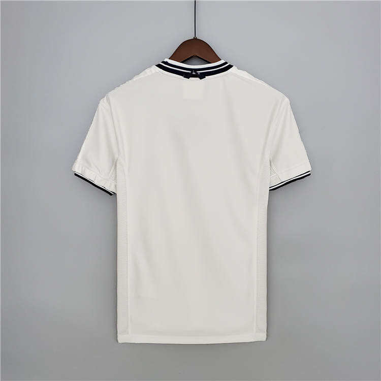 2000 England Home White Retro Soccer Jersey Football Shirt - Official