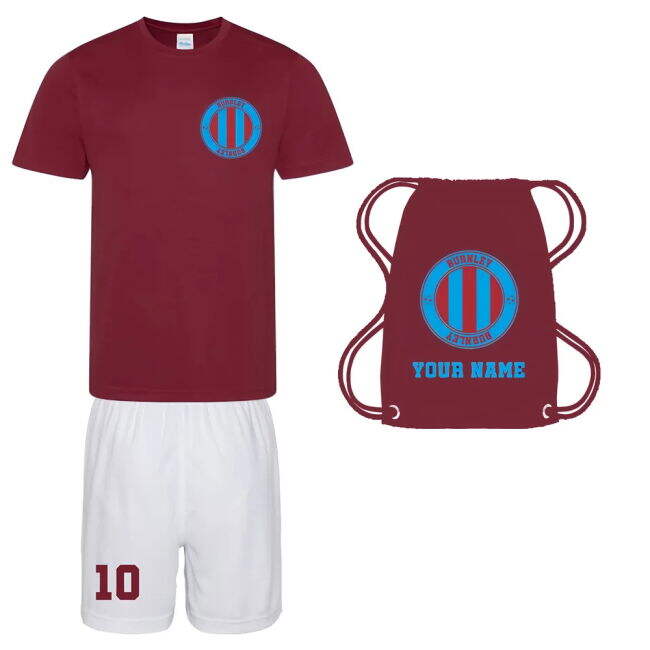 Fashionable Personalised Burnley Training Kit Package for Match Day