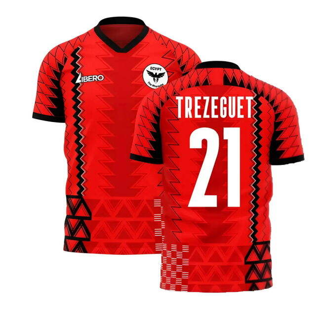 Egypt 2025-2026 AFCON Concept Football Kit (Libero) (TREZEGUET 21)