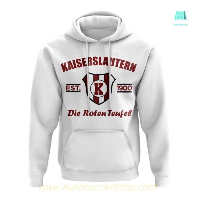 Kaiserslautern Established Football Hoody (White)