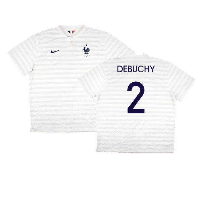 Cost-effective France 2014-15 Away Shirt ((Very Good) XXL) (Debuchy 2) Mature