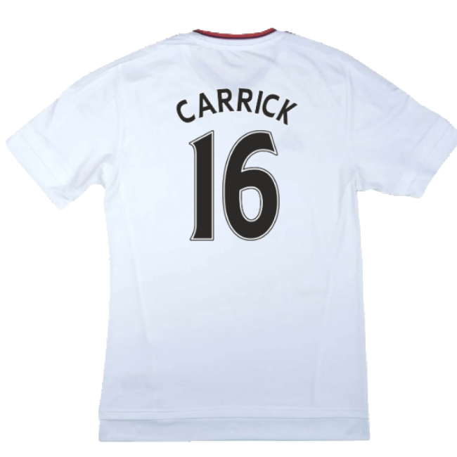 Manchester United 2015-16 Away Shirt (Excellent) (Carrick 16) (Limi...