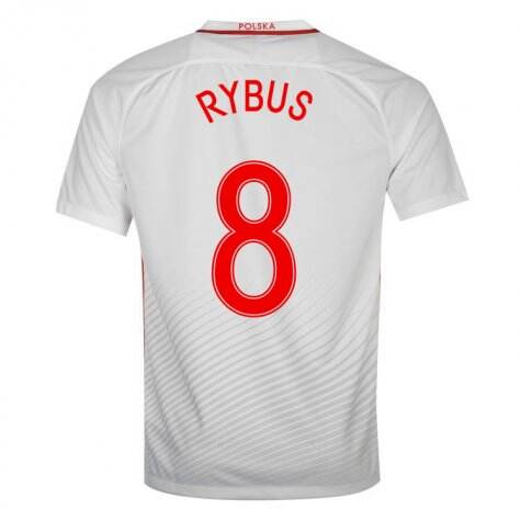 Poland Home 2016 Rybus 8 Soccer Jersey Shirt - Official Replica 23943