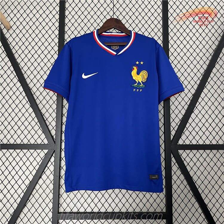 France 2024 vintage Traditional Football Shirt