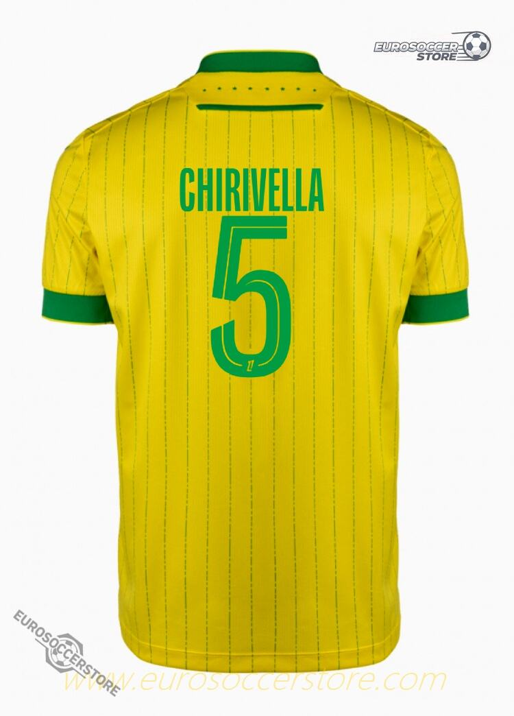 CHIRIVELLA 5 FC Nantes Home Jersey for the 25-26 Season