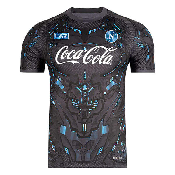 Premium Elite Series Napoli Pre Match Black Shirt 202526