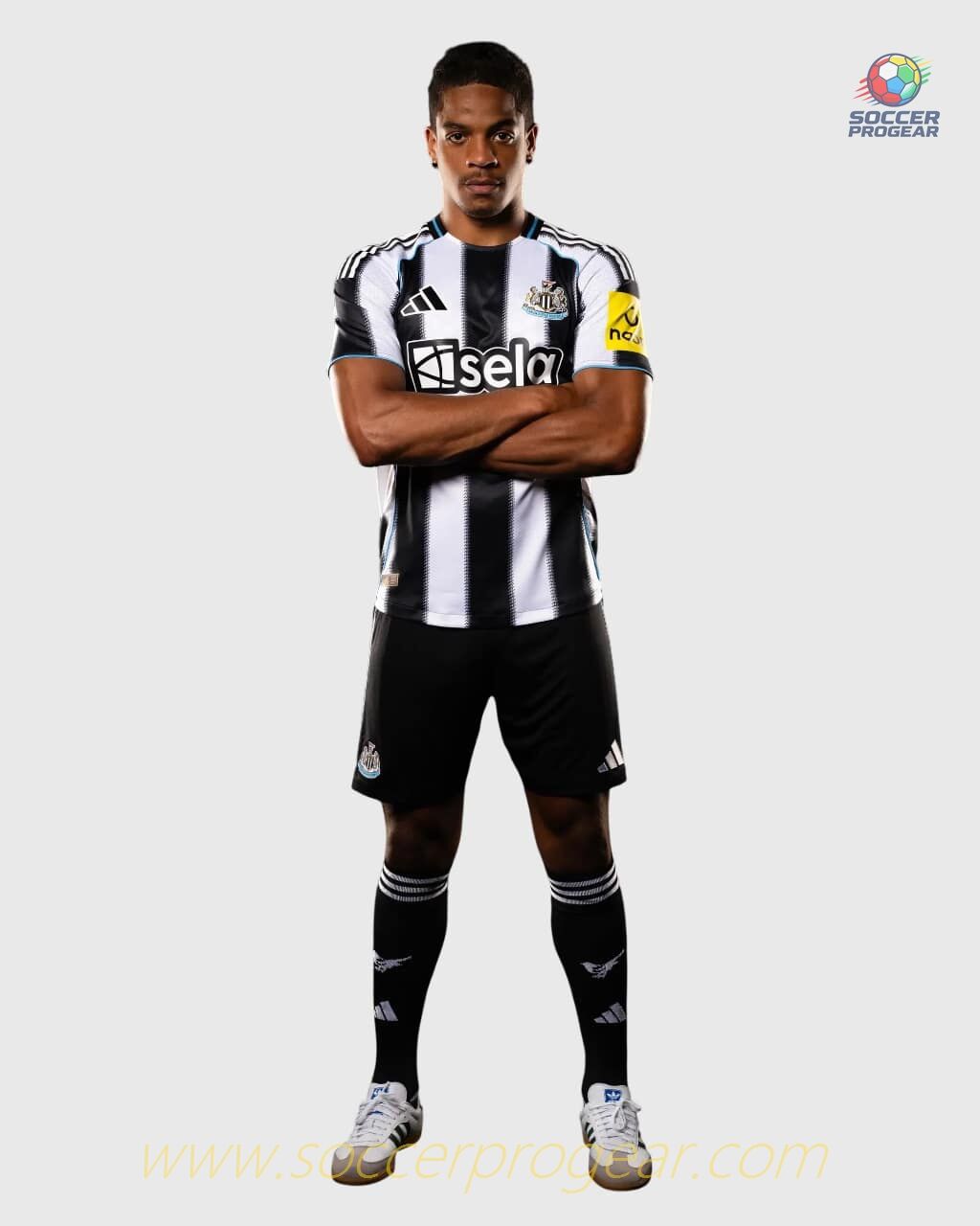 Newcastle Home Match Soccer Shirt 2025-2026 Season