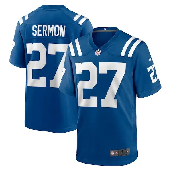 None Game NFL Jersey - Royal | Durable Football Apparel | NFL Football