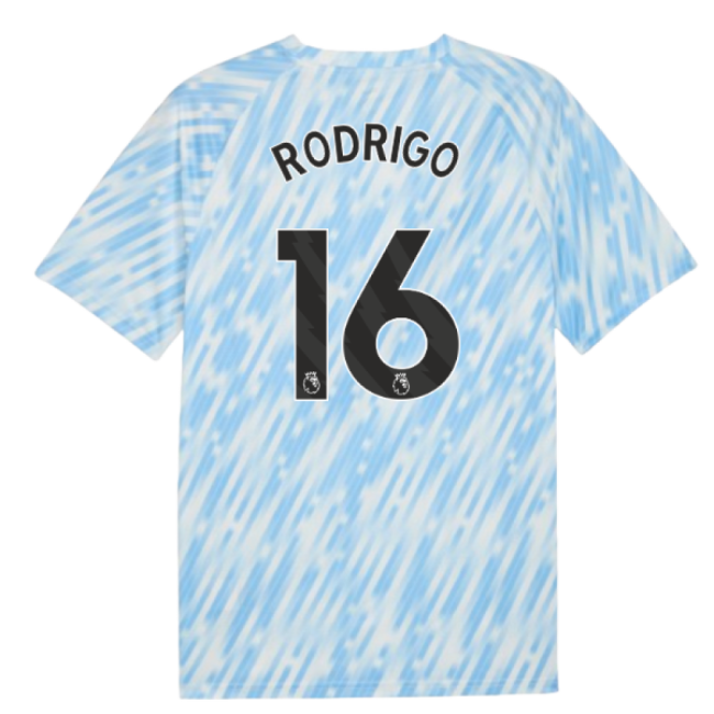 Rodrigo 16 Licensed Copy Man City Home Fan Jersey for Adults