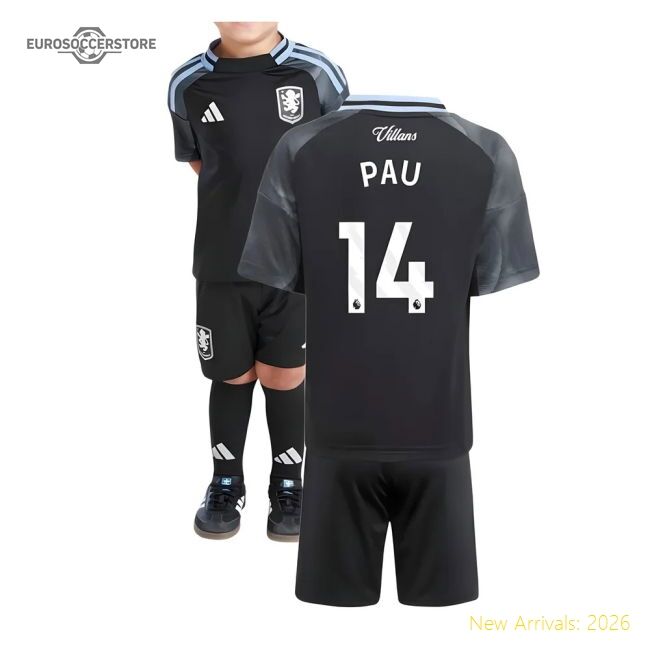 First-class Aston Villa Away Pau Jersey 2025-2026 Lightweight