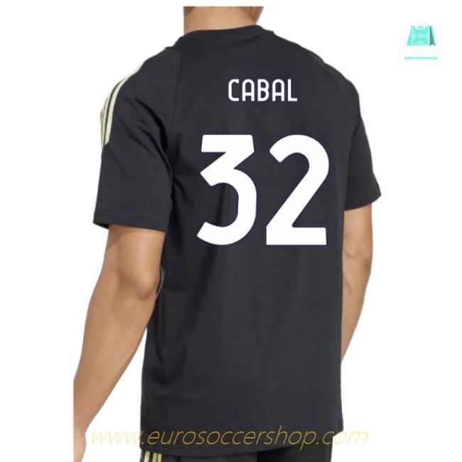 2025-2026 Juventus Training Tee (Black) (Cabal 32)