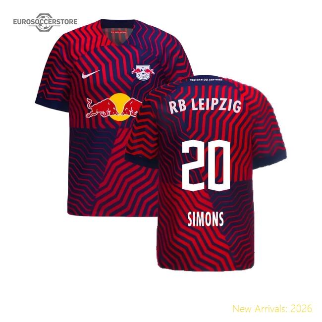Top-grade 2023-2024 Red Bull Leipzig Away Shirt (simons 20)