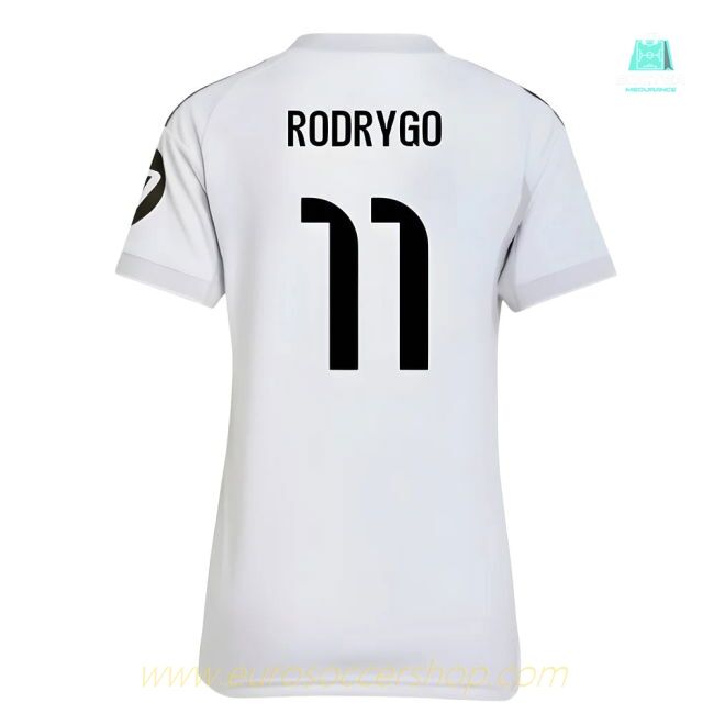 2025-2026 Real Madrid Home Shirt (Womens) (Rodrygo 11)