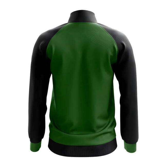 Match-Ready Palestine Concept Football Track Jacket (Green) - Kids