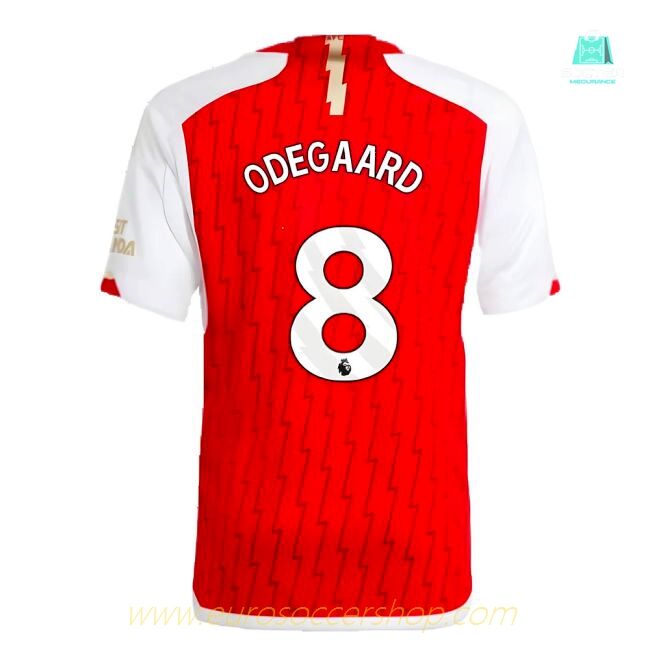 2023-2024 Arsenal Home Shirt (Kids) (Odegaard 8)