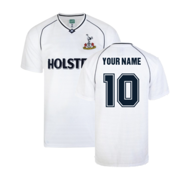 retro Tottenham 1991 FA Cup Semi Final Home Shirt (Your Name)
