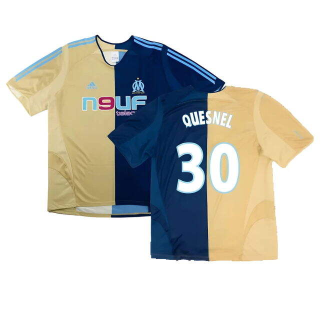 Premium Quality Marseille Third Shirt Excellent L Quesnel #30 Late...
