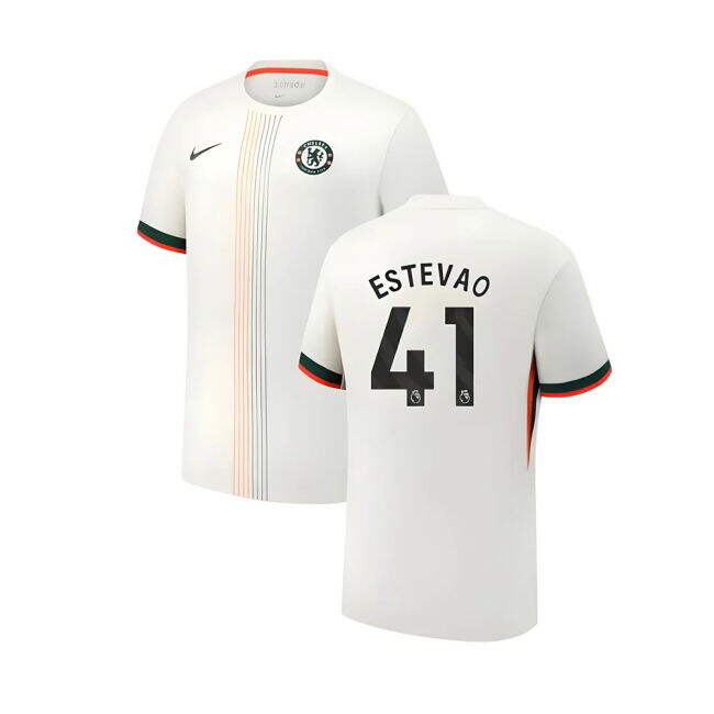 vintage 2025-2026 Chelsea Away Shirt (Estevao 41)