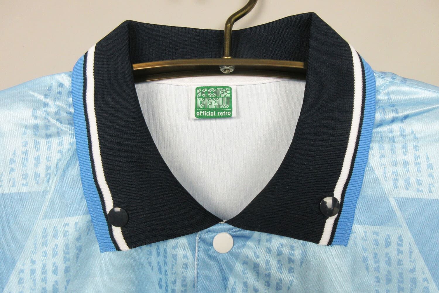 Manchester City 88-90 Home Game Soccer Kit