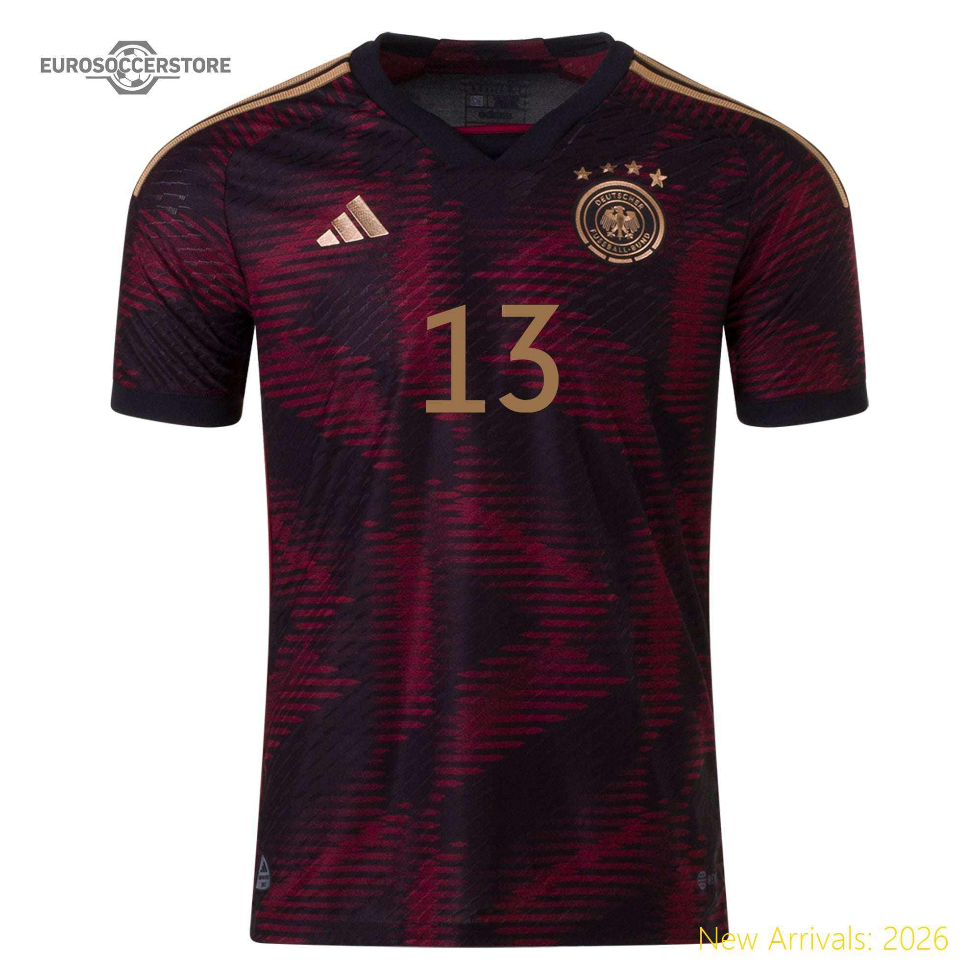 Modern Design Professional Men Ger Timeless Star Away Jersey 2022