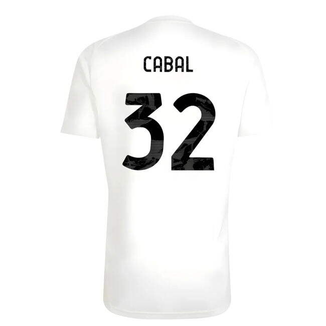 Cabal 32 2026 Collection Durable Juventus Training Soccer Jersey