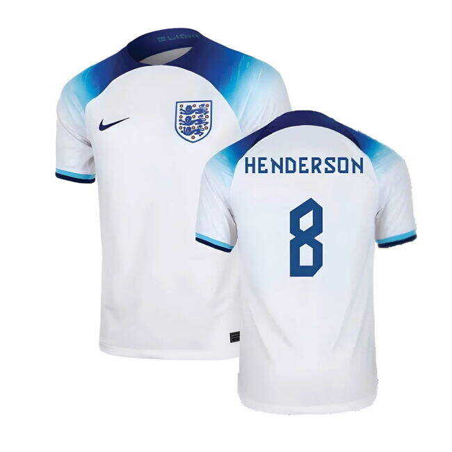 Minimalist 2022-2023 England Home Shirt (Henderson 8) Fashionable