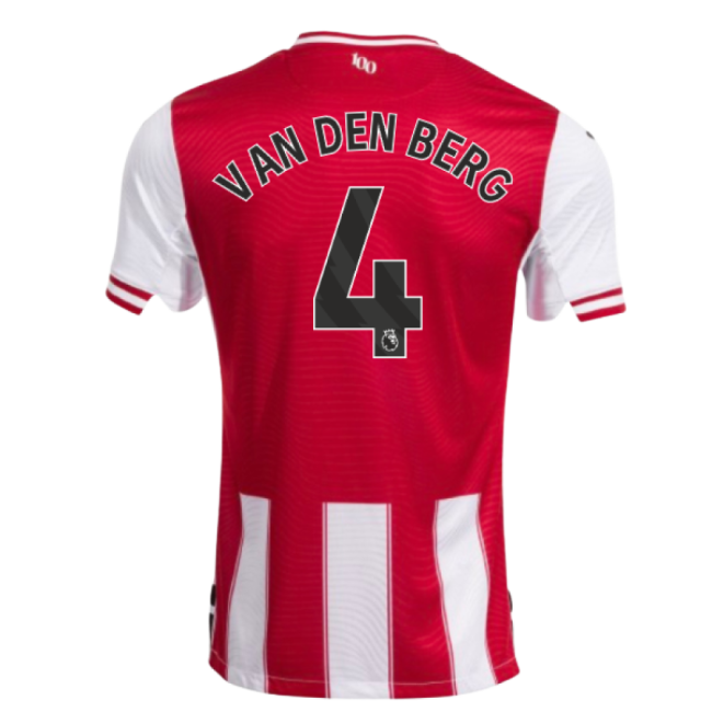 Retro Jersey Top-Quality - 2025-2026 Home Iconic Van Den Berg 4 A#787
