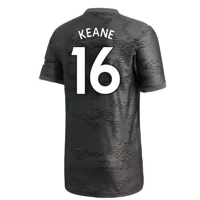 Adult Manchester United 2020-21 Away Shirt ((Excellent) L) (KEANE 16)