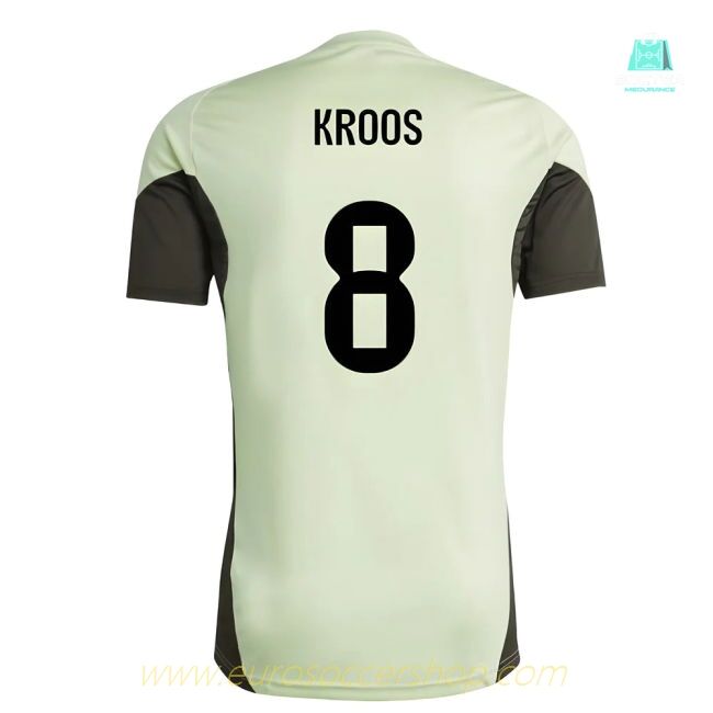 2025-2026 Real Madrid Training Jersey (Almost Lime) (Kroos 8)