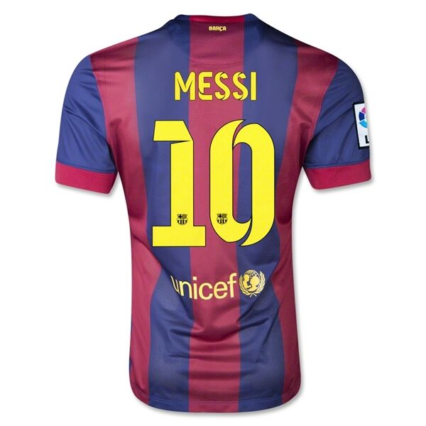 Barcelona 1415 MESSI 10 Home Soccer Jersey - Official Replica 11755