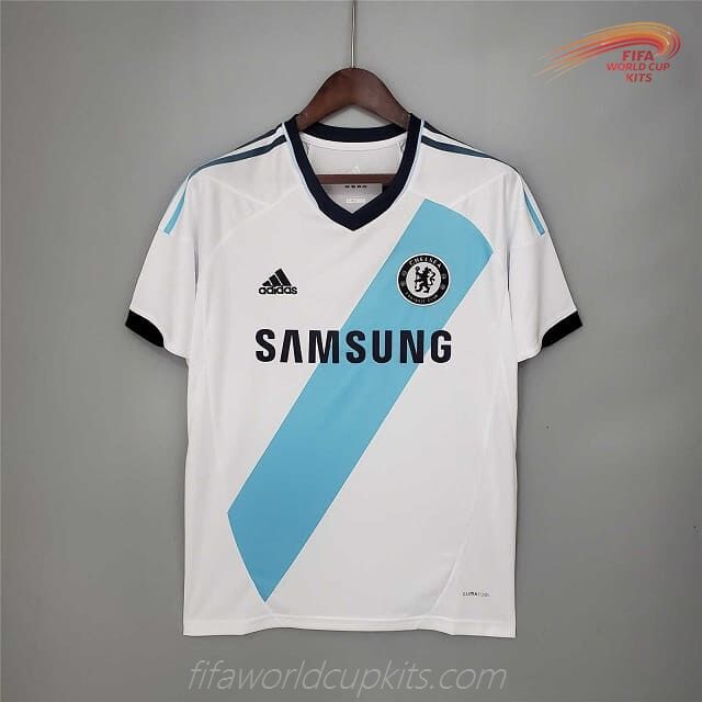 Chelsea 12-13 Away White Football Kit