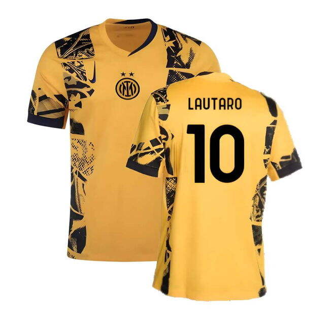 Supporter Inter Inter Milan Third Shirt Lautaro #10 Durable Materi...