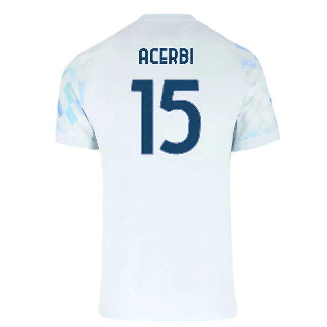 Committed Acm Inter Milan Away Shirt Acerbi #15 Pro Series 2025-20...
