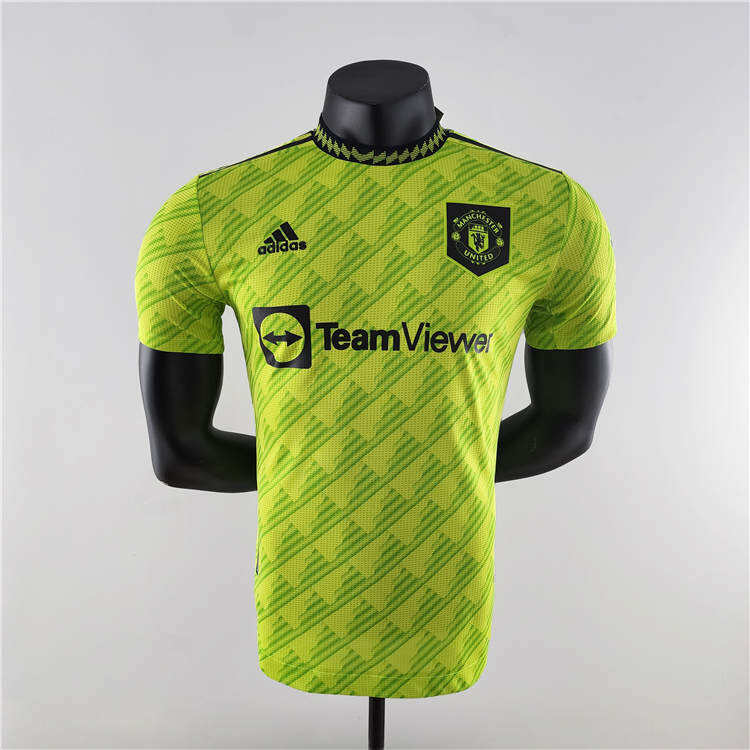 Manchester United 2223 Third Kit Green Soccer Jersey Authentic