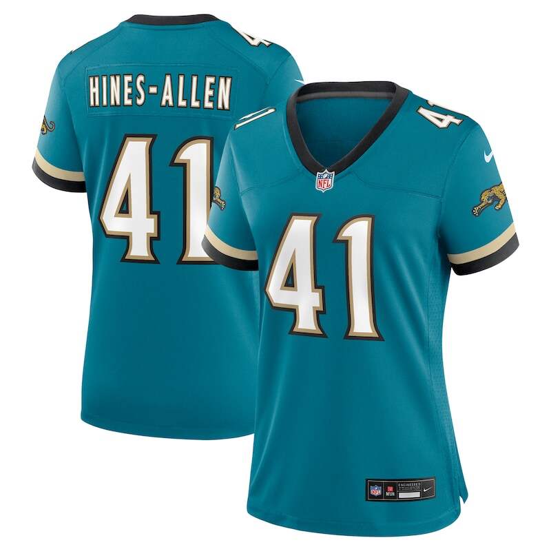 None Josh Hines-Allen JAX Jaguars Game-Ready Game Jersey Game Day Wear