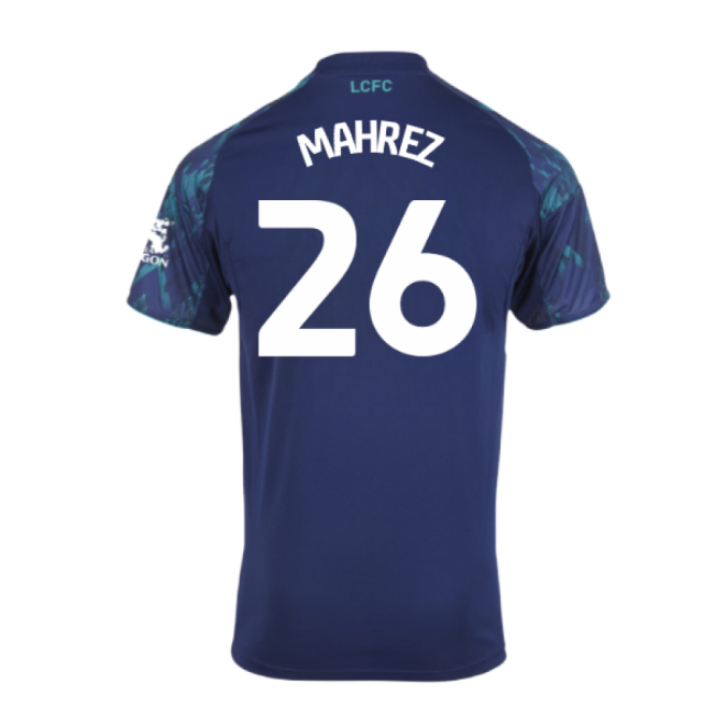 Kids Mahrez 26 Leicester EPL Team Contemporary Away Football Shirt
