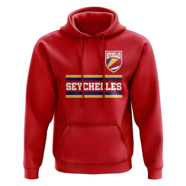 Pro-Grade Seychelles Core Football Country Hoody (Red) Limited-Edition