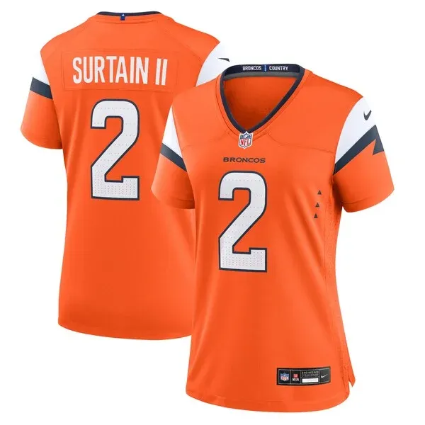 Performance None Game Jersey - Premium Orange NFL Fan Jersey | Game...