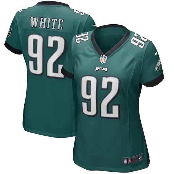 None Reggie White Game Jersey - Green | NFL Player Jersey | NFL Footba