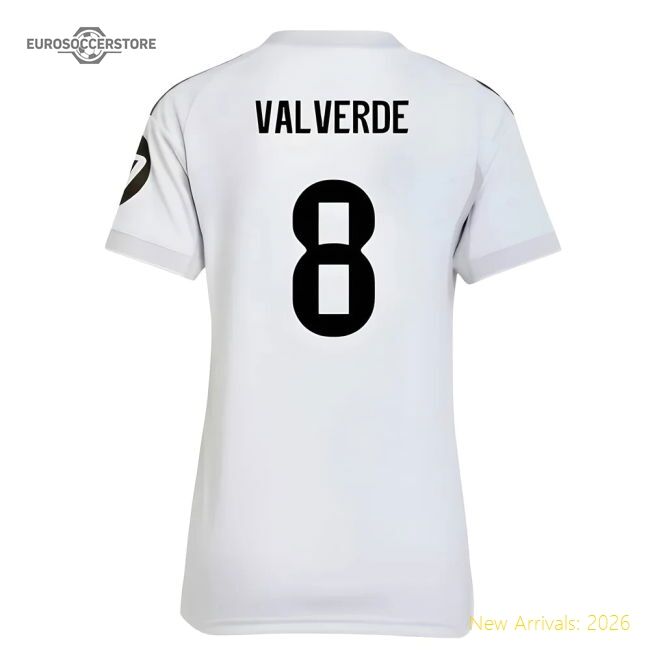 Official Home Real Madrid Valverde Jersey 2025-2026 Quick-dry