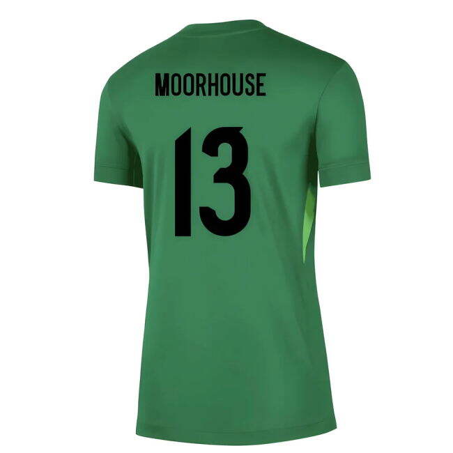 2025-2026 England Goalkeeper Shirt (Green) - Womens (Moorhouse 13)